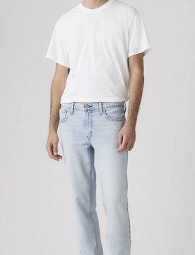 Jeans mit schmalem Schnitt in Hellblau Blau W34 L34