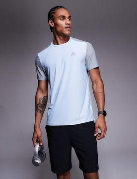 Charge 2.0 - T-Shirt in Blau und Grau Blau XL