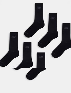 Performance - Lot de 6 paires de chaussettes - Noir S
