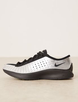 Air Superfly - Baskets unisexes - Noir et argenté WM 11.5
