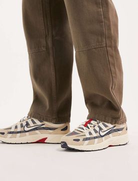 P-6000 - Sneaker in hellem Khaki-Grün Grün MW 3.5