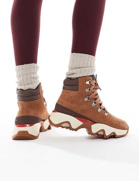Kinetic Impact Conquest Plus - Chaussures de randonnée - Fauve velouté et brun tabac-Marron 41