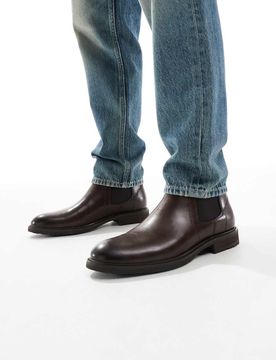 Declan - Chelsea-Stiefel in Schokobraun Braun 45