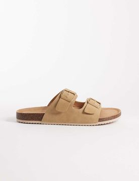 Molsen - Sandalen in Taupe mit Schnallen-Neutral Neutral 44