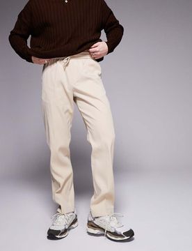 Locker geschnittene Schlupfhose in Beige-Neutral Neutral W28