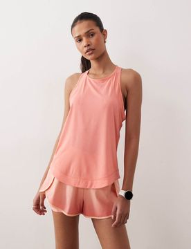 Sweaty - Betty Breathe Easy - Débardeur de course en tulle - Rose S