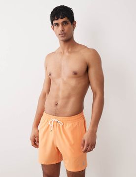Polo - Traveler - Badehose in Pompano-Orange-Bunt Bunt S