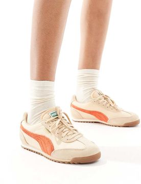 Arizona - Sneaker in Beige und gebranntem Orange-Neutral Neutral 47
