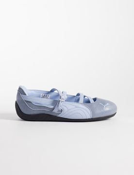 Speedcat - Ballerinas in Kroko-Hellblau Blau 37