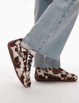 Speedcat - Baskets - Imprimé vache-Noir 42.5