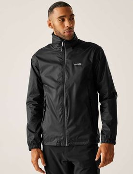 Lyle IV - Wasserfeste Jacke in Schwarz Schwarz M