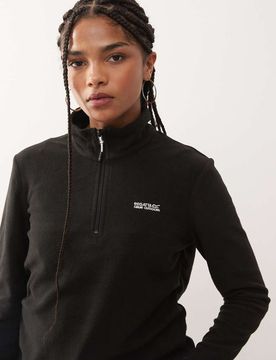 Sweethart - Fleece-Oberteil in Schwarz Schwarz 40