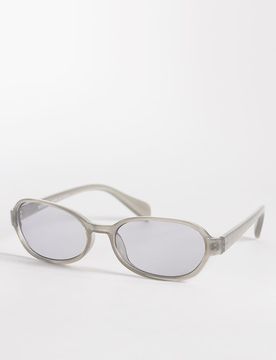 Rose - Lunettes de soleil ovales - Beige-Neutre