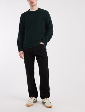 Ryan - Schmal und gerade geschnittene Jeans in Schwarz Schwarz W32 L32