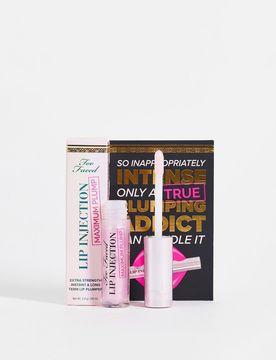 Too Faced - Lip Injection Maximums Plum Lip - Lipgloss für maximales Volumen, Reisegröße-Rosa Rosa No Size