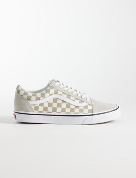 Old Skool - Sneaker mit Schachbrettmuster in Beige-Neutral Neutral 41