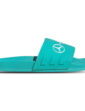 Adilette Herren Flip-Flops und Sandalen - Türkis - Größe 43 1/3 - Gummi Teal 43 1/3