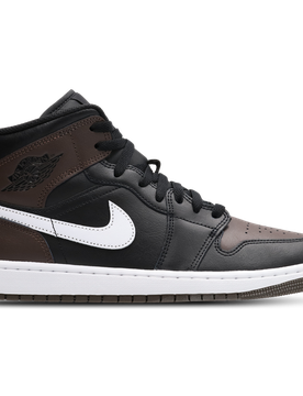 Aj1 Mid Uomo - Sneakers Marrone - Taglia 43 - Cuoio, Sintetico