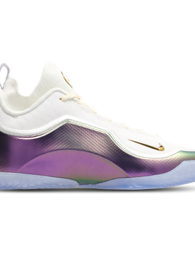 LeBron Uomo - Sneakers Bianco - Taglia 45 - Rete/Sintetico