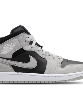 Aj1 Mid Herren Sneaker - Grau - Größe 43 - Leder, Synthetik Grey 43