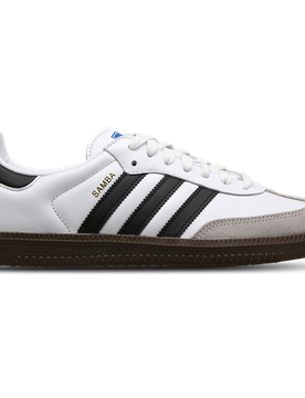 Samba Herren Sneaker - Weiß - Größe 44 1/3 - Leder White 44 1/3