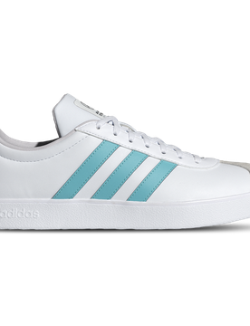 VL Court Herren Sneaker - Weiß - Größe 41 1/3 - Leder White 41 1/3