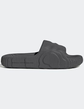 Adilette Damen Flip-Flops und Sandalen - Grau - Größe 39 1/3 - Netz/Synthetik Grey 39 1/3