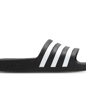 Adilette Damen Flip-Flops und Sandalen - Schwarz - Größe 37 1/3 - Netz/Synthetik Black 37 1/3