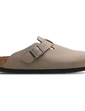 Boston Damen Flip-Flops und Sandalen - Beige - Größe 39 - Nubuk Beige 39
