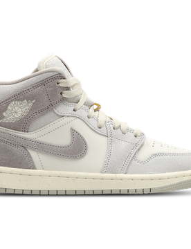 Aj1 Mid Donna - Sneakers Grigio - Taglia 42 - Pelle 42