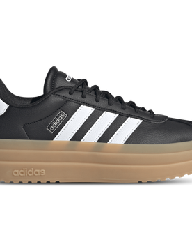 VL Court Damen Sneaker - Schwarz - Größe 39 1/3 - Leder Black 39 1/3