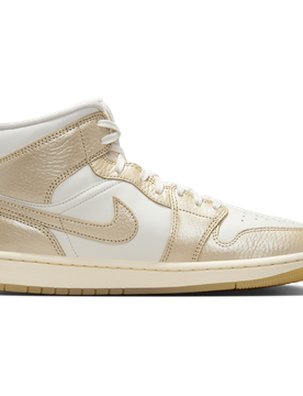 Aj1 Mid Donna - Sneakers Bianco - Taglia 41 - Rete/Sintetico 41