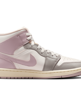 Aj1 Mid Donna - Sneakers Bianco - Taglia 40.5 - Rete/Sintetico 40.5