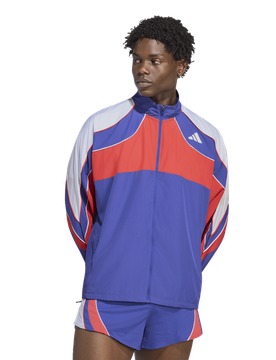 Adizero Archive Jacket Herren Jacken - Blau - Größe XXXL - Poly Mesh Blue XXXL