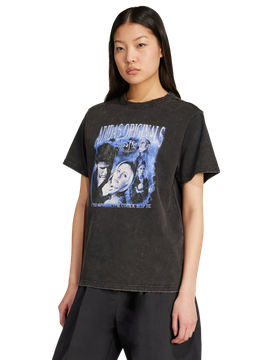 Th Century Fox Disney T-shirt Donna - Magliette Nero - Taglia 34 - Rete/Sintetico