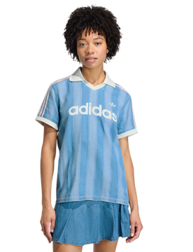 Football Damen Trikots/Replikate - Blau - Größe 42 - Baumwoll-Jersey Blue 42