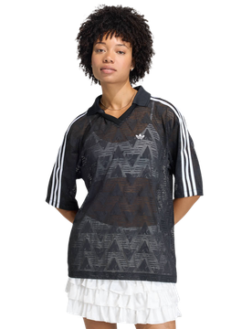 Football Donna - Magliette Nero - Taglia 38 - Poly Mesh 38