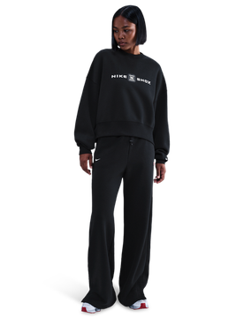 Sportswear Damen Hosen - Schwarz - Größe 34 - Baumwoll-Jersey Black 34
