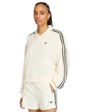 Terry Damen Polohemden - Weiß - Größe 36 - Baumwoll-Jersey White 36