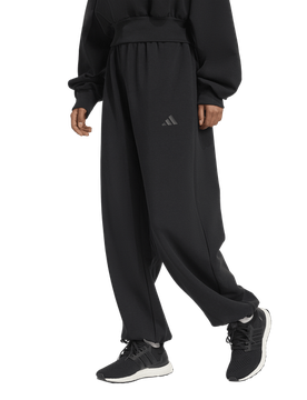 Soft Lux Loose Pants Damen Hosen - Schwarz - Größe 40 - Poly Mesh Black 40