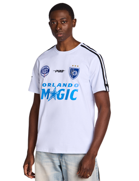Orlando Magic Ultras Soccer Uomo - Magliette Bianco - Taglia L - Jersey di cotone