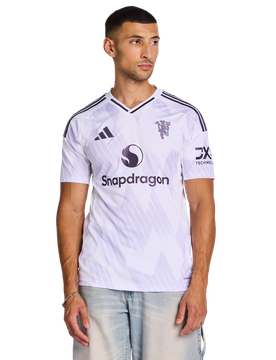 Manchester United Away 25-26 Uomo - Maglie/Repliche Bianco - Taglia M - Poly Jersey