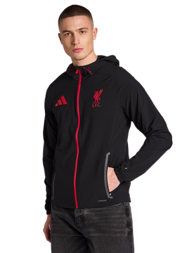 Liverpool Uomo - Top da pista Nero - Taglia M - Poly Woven M