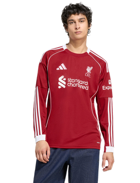 Liverpool Fc 25/26 Home Jersey Herren Trikots/Replikate - Rot - Größe S - Poly Mesh Red S
