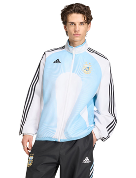 Argentina Uomo - Top da pista Bianco - Taglia XS - Poly Mesh XS