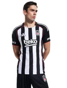 Besiktas Jk 25/26 Away Jersey Herren Trikots/Replikate - Schwarz - Größe XXL - Poly Mesh Black XXL