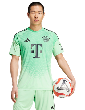 Fc Bayern 25/26 Goalkeeper Jersey Herren Trikots/Replikate - Grün - Größe XS - Poly Mesh Green XS