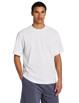 Heavyweight Distressed Relaxed Fit Herren T-Shirts - Blau - Größe S - Baumwoll-Jersey Blue S