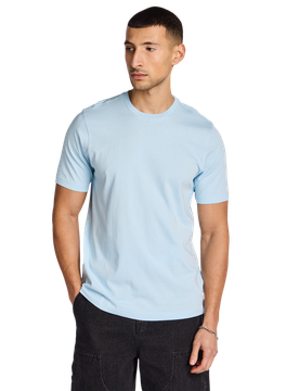 Moswood Herren T-Shirts - Blau - Größe XS - Baumwoll-Jersey Blue XS
