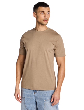 Moswood Herren T-Shirts - Braun - Größe S - Baumwoll-Jersey Brown S
